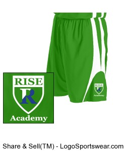 Alleson Youth Reversible Basketball Short Design Zoom